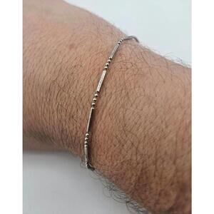 9in Sterling Silver Anklet Bracelet